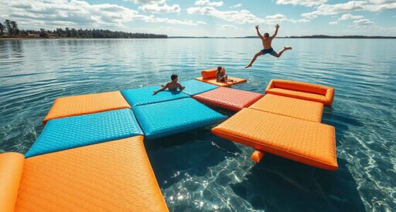 top floating lake mats