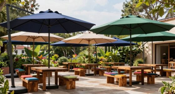 top heavy duty patio umbrellas