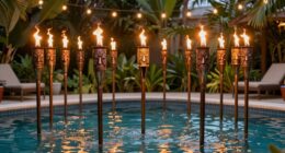 top heavy duty tiki torch sets