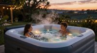 top inflatable hot tubs