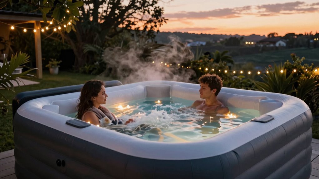 top inflatable hot tubs