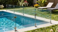top inground pool fences