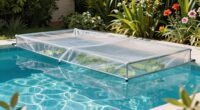 top leaf protecting pool covers