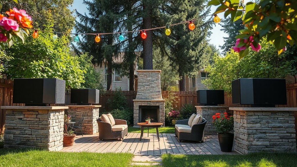 top outdoor backyard soundbars
