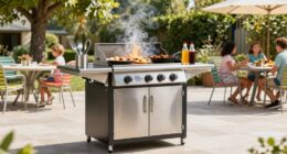 top outdoor griddle stations