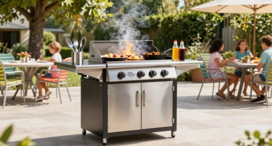 top outdoor griddle stations