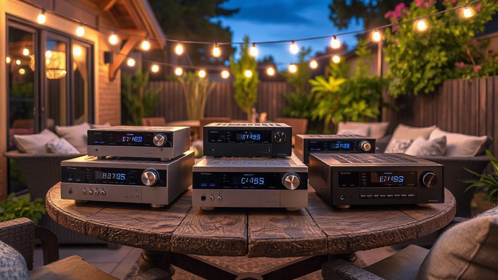 top outdoor patio audio receivers