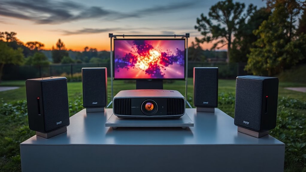 top outdoor projector sound options