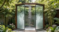 top outdoor shower privacy
