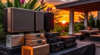 top outdoor speaker amplifiers