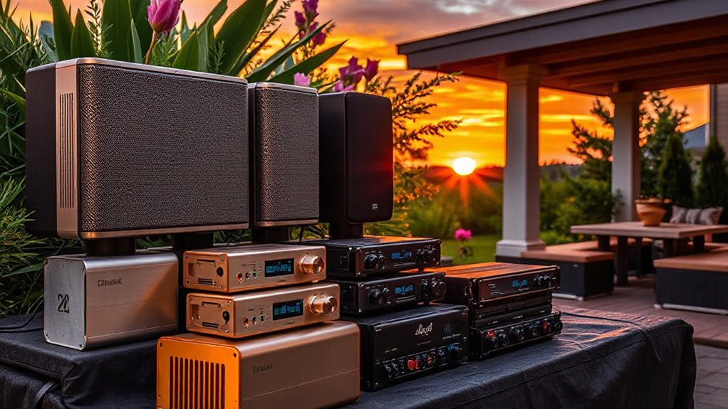 top outdoor speaker amplifiers