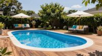 top oval pool packages
