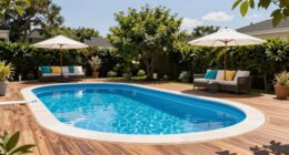 top oval pool packages