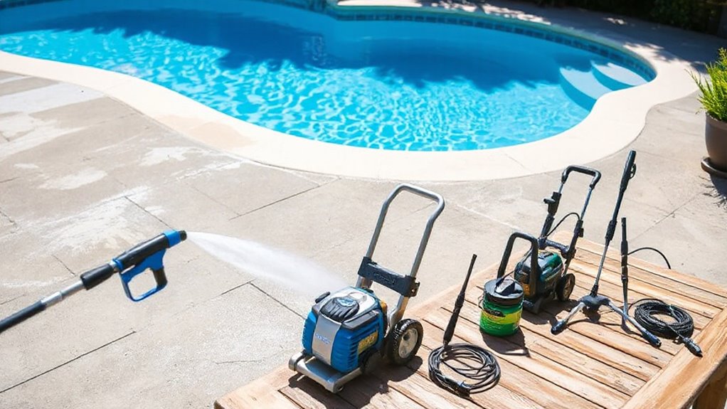 top pool deck pressure washers