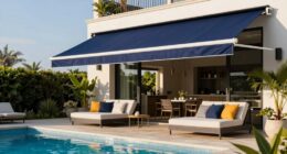 top pool patio awnings