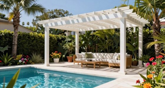 top pool pergola kits