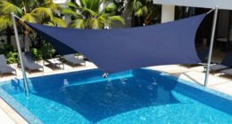 top pool shade sail kits