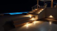 top pool stair lighting kits