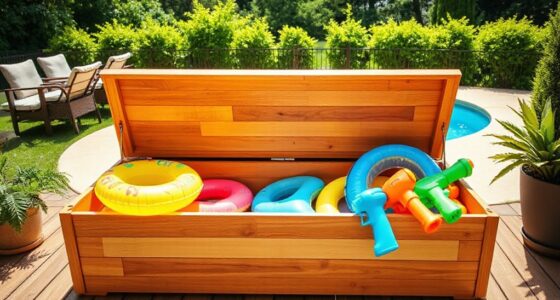 top pool toy storage solutions