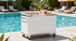 top poolside cooler carts