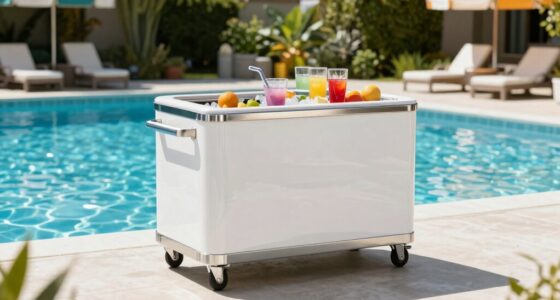 top poolside cooler carts