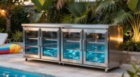 top poolside outdoor fridge options