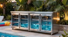 top poolside outdoor fridge options
