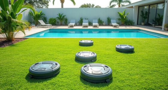top poolside robotic lawn mowers