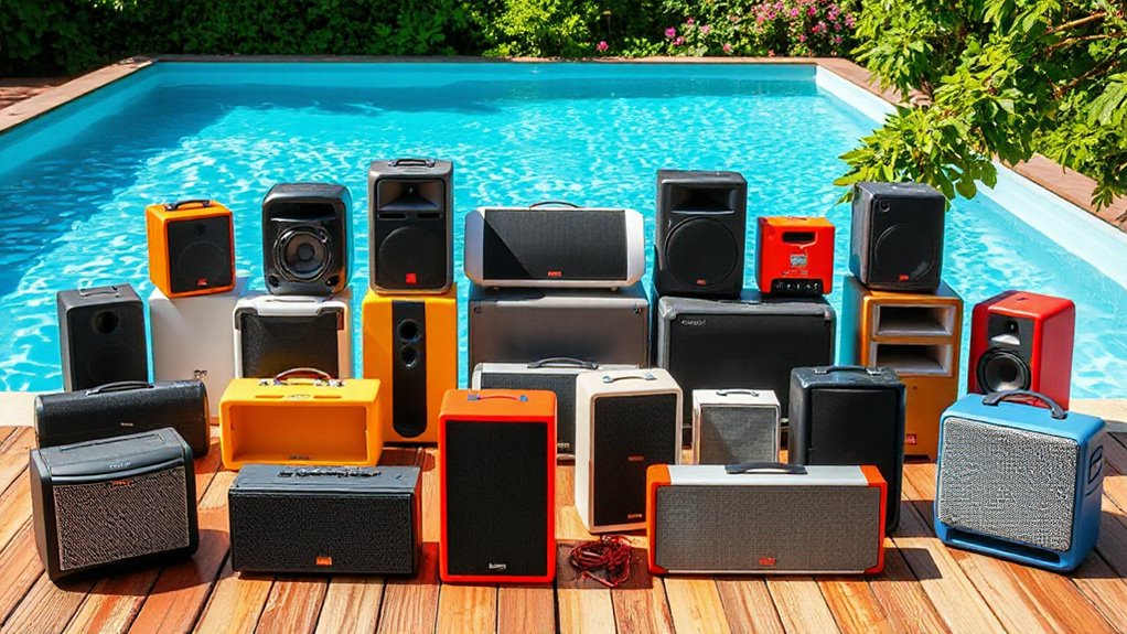 top portable poolside speakers