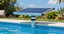top solar pool heater mounting kits