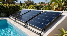 top solar pool heating panels