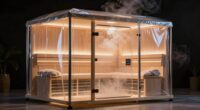 top steam sauna tents