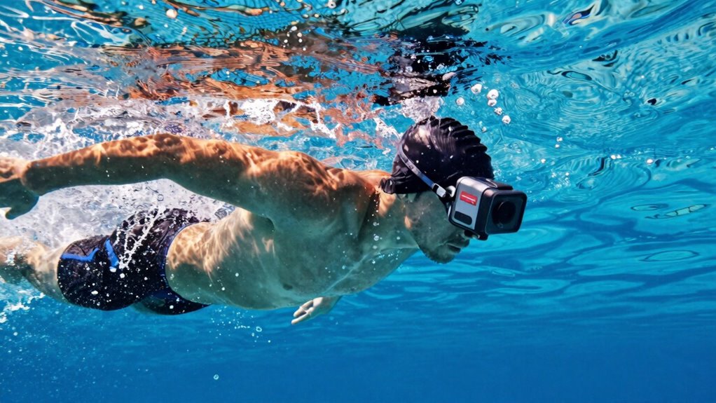 top swim action cameras