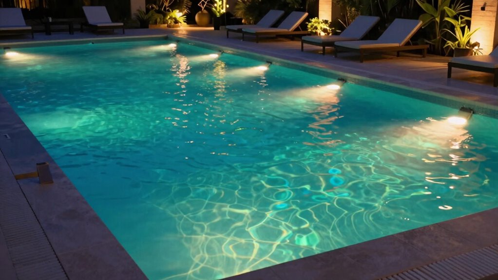 top vinyl pool lighting
