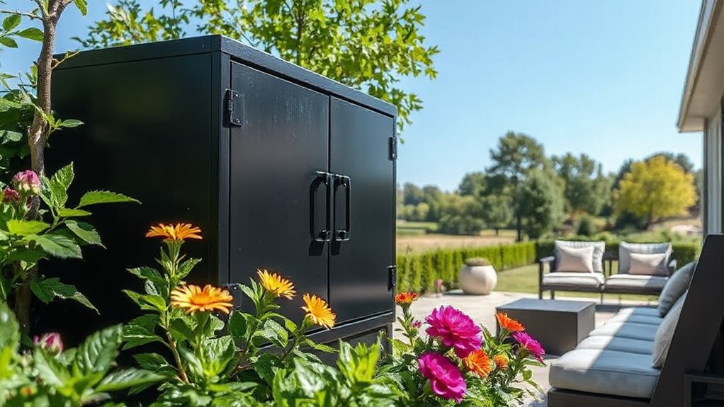 top weatherproof outdoor cabinets