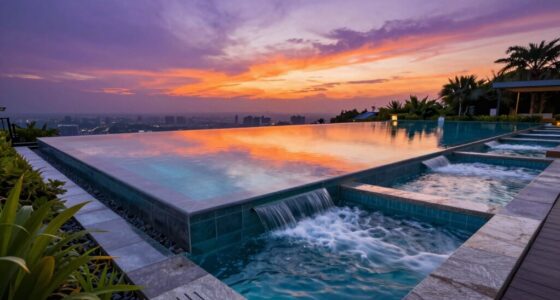 two pools for infinity