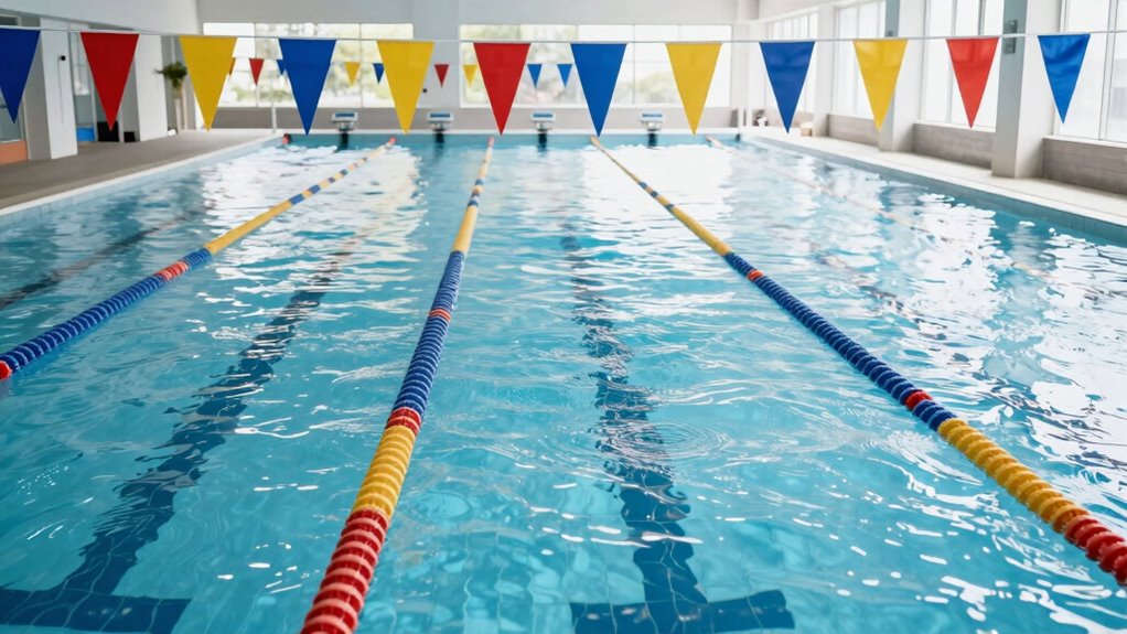 visual cues enhance swim accuracy