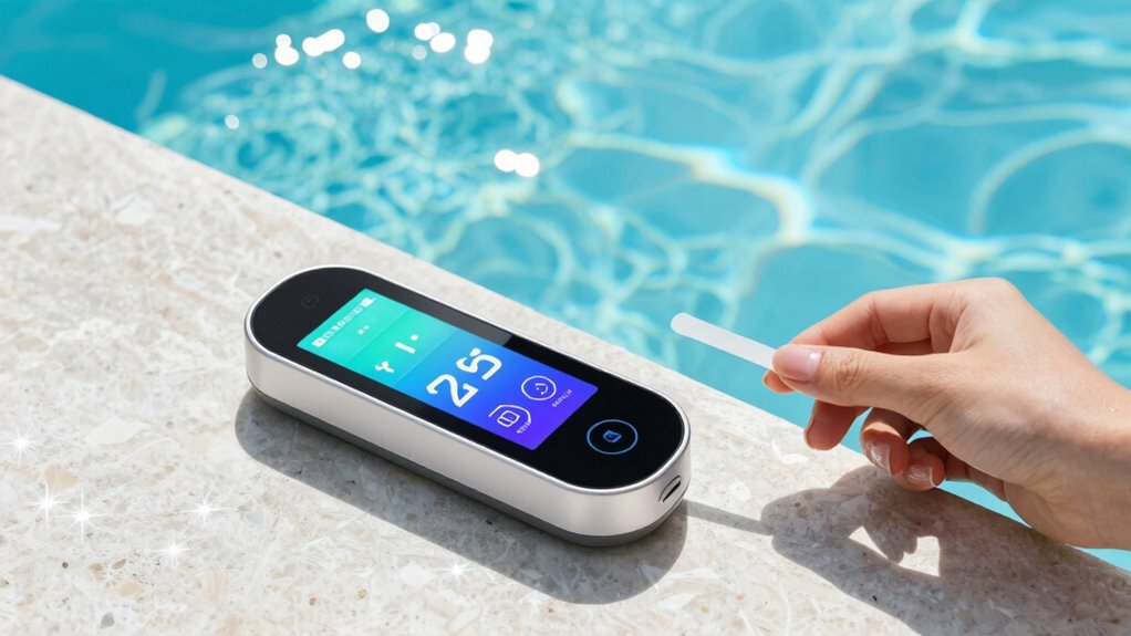 water testing system features