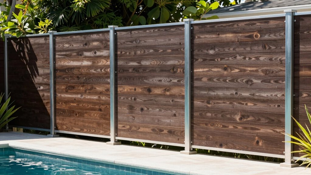 weather resistant privacy screen materials