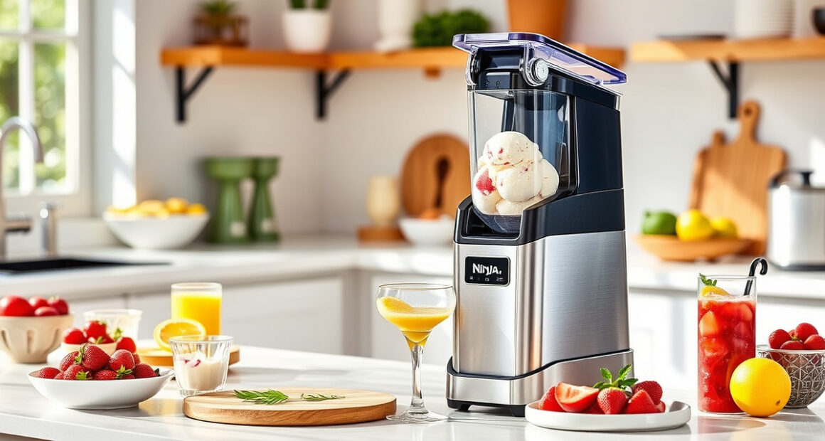 Beat the Summer Heat with Ninja CREAMi Deluxe Ice Cream Maker