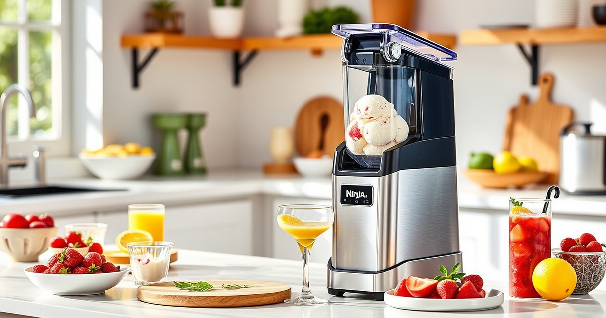 Beat the Summer Heat with Ninja CREAMi Deluxe Ice Cream Maker