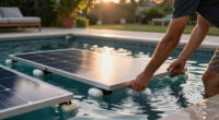 Floating Solar PV on Foam with Air Bubblers