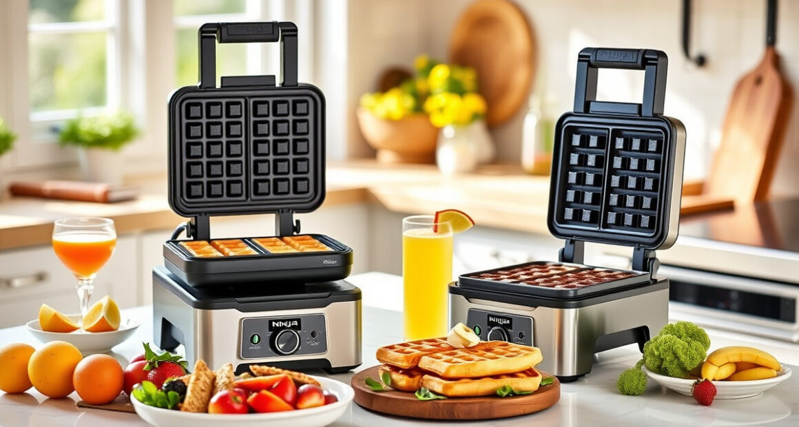 Make Perfect Summer Waffles with Ninja Belgian Waffle Maker Pro