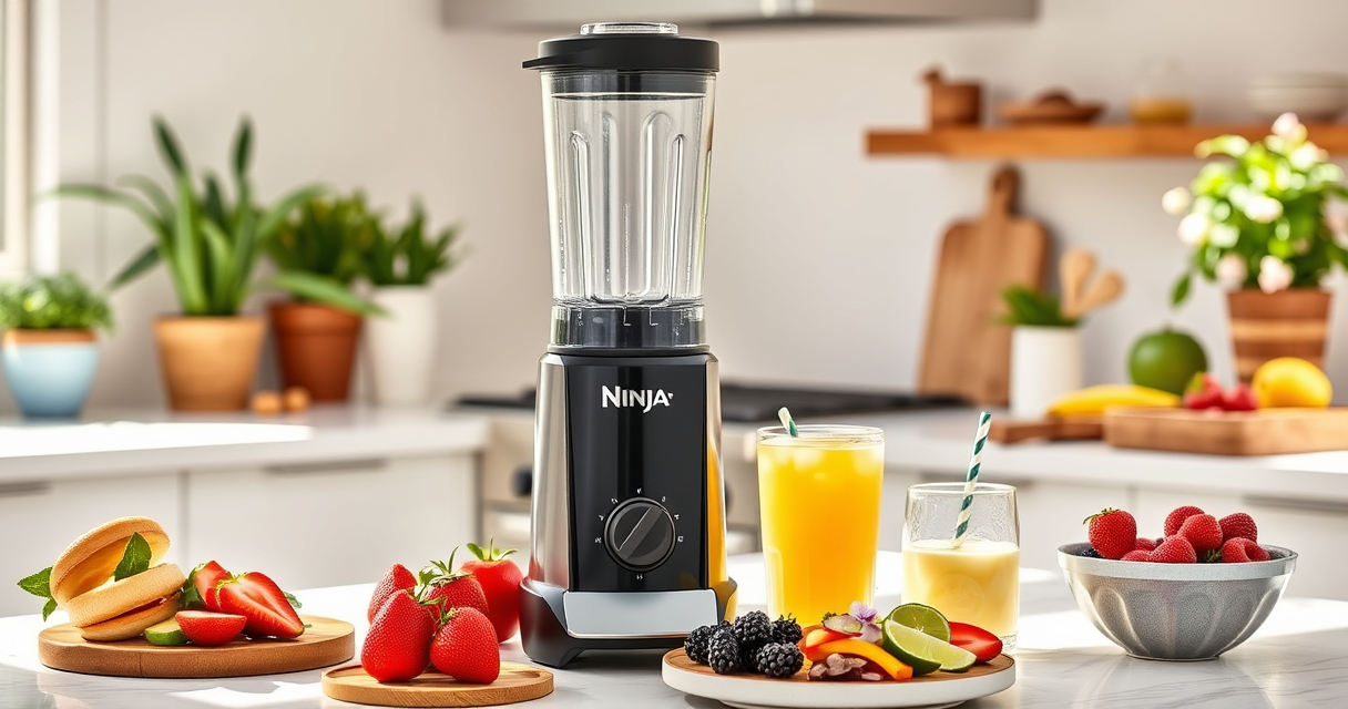 Make the Perfect Summer Fruit Smoothie with Ninja Blast Max