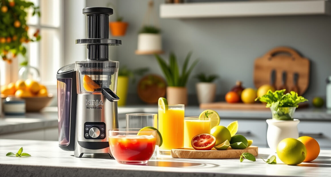 Refreshing Summer Juices with the Ninja NeverClog Cold Press Juicer