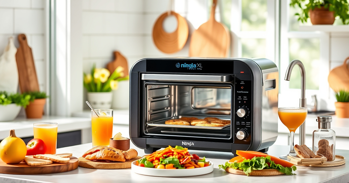 Summer Grilled Veggie Pizza with Ninja Foodi XL Pro Air Oven
