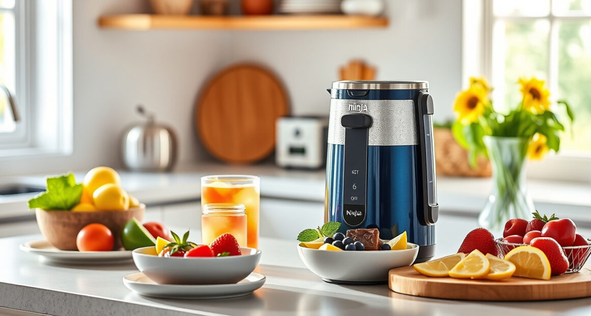 Summer Iced Tea with Ninja KT200BL Electric Kettle