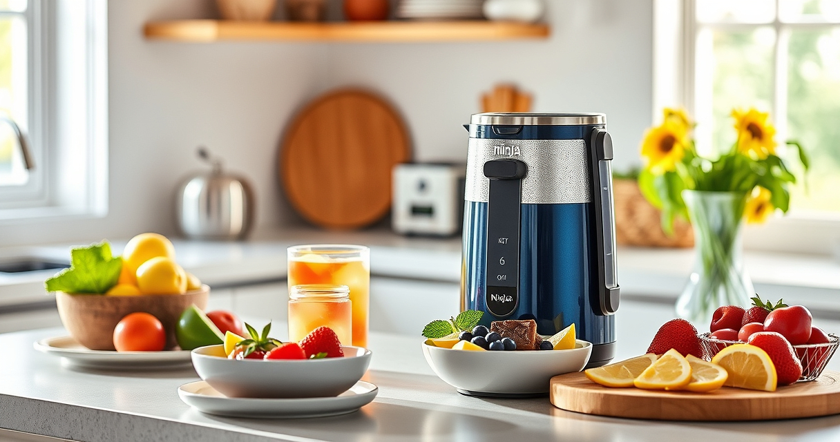 Summer Iced Tea with Ninja KT200BL Electric Kettle