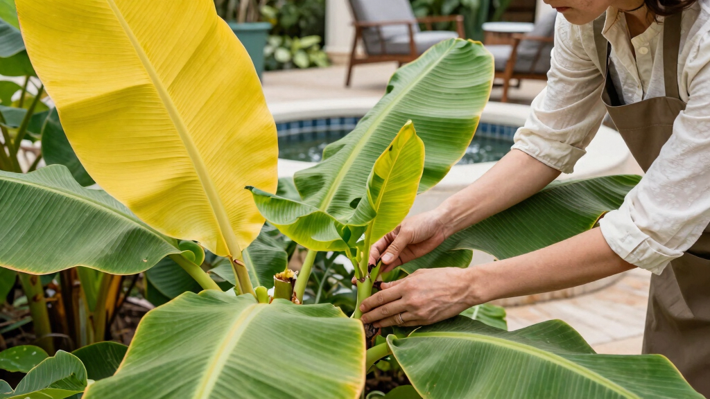 Bananas Sprout In Rayleigh Garden UK After 15 Years