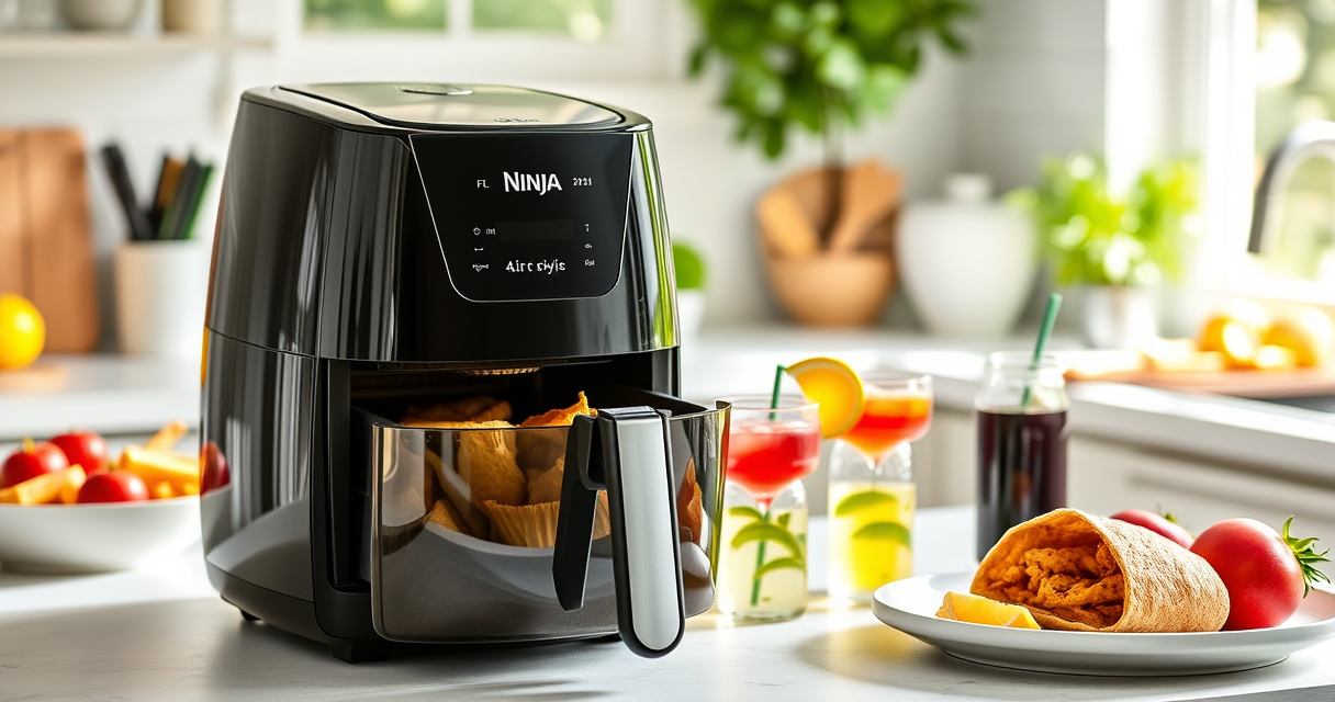 Cool Off This Summer with the Ninja Crispi 4-in-1 Glass Air Fryer